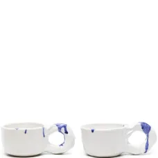 Набор Studio из двух керамических чашек с эффектом разбрызганной краски