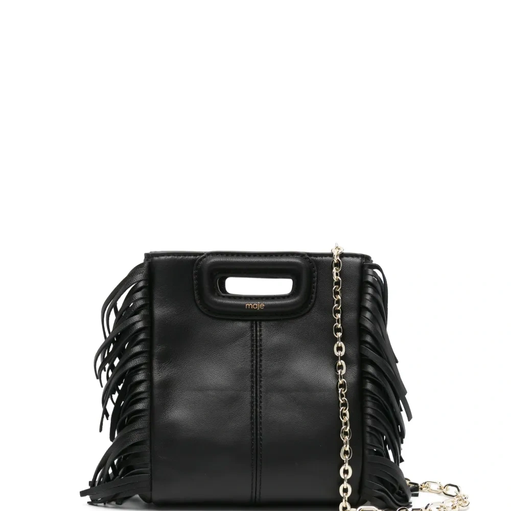 Маленькая сумка-тоут M с бахромой