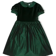 Платье с оборками и бантом