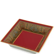 Фарфоровый поднос с графичным принтом