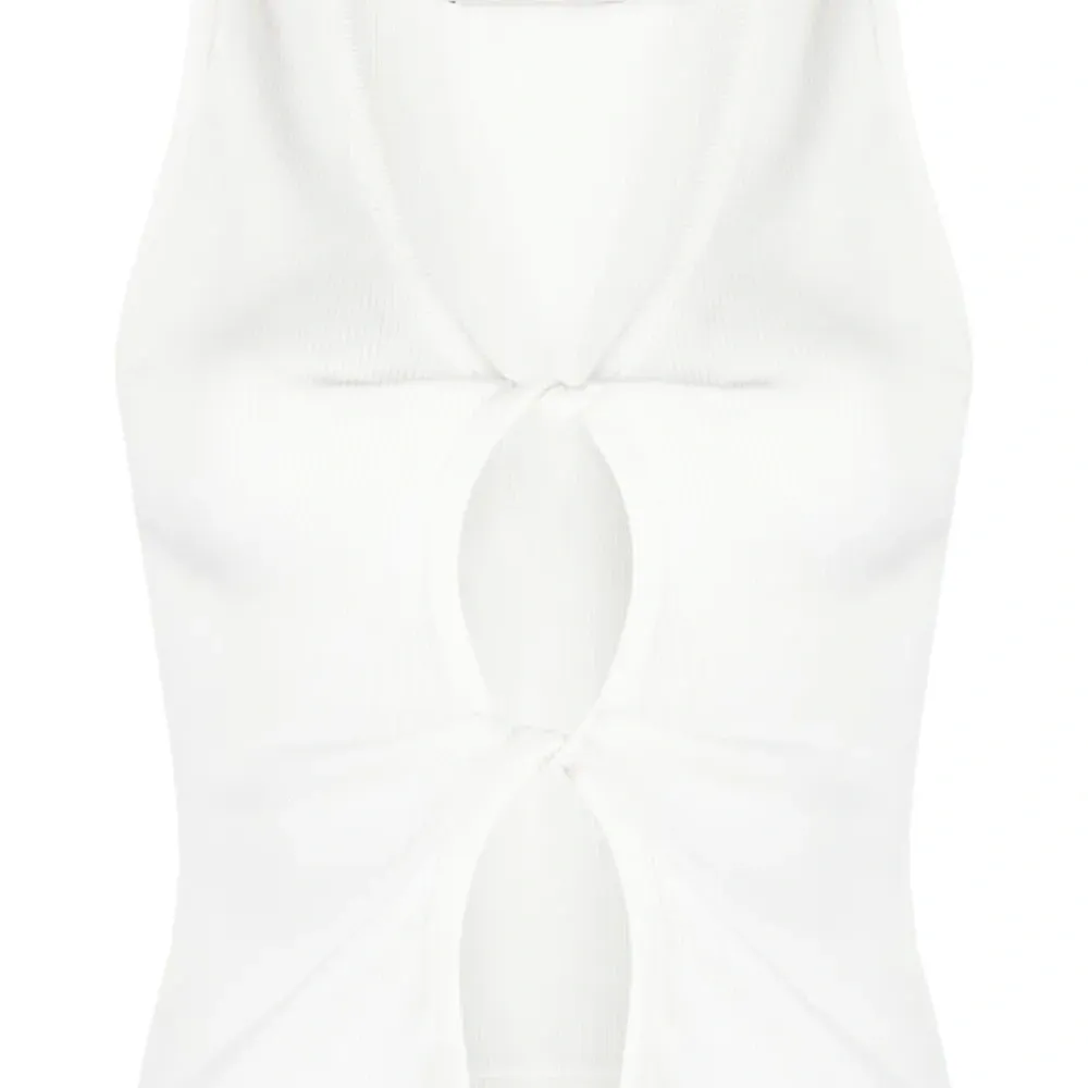 Драпированный топ с вырезами