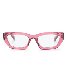 Очки в прямоугольной оправе с логотипом