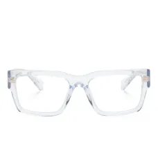 Очки в квадратной оправе с логотипом