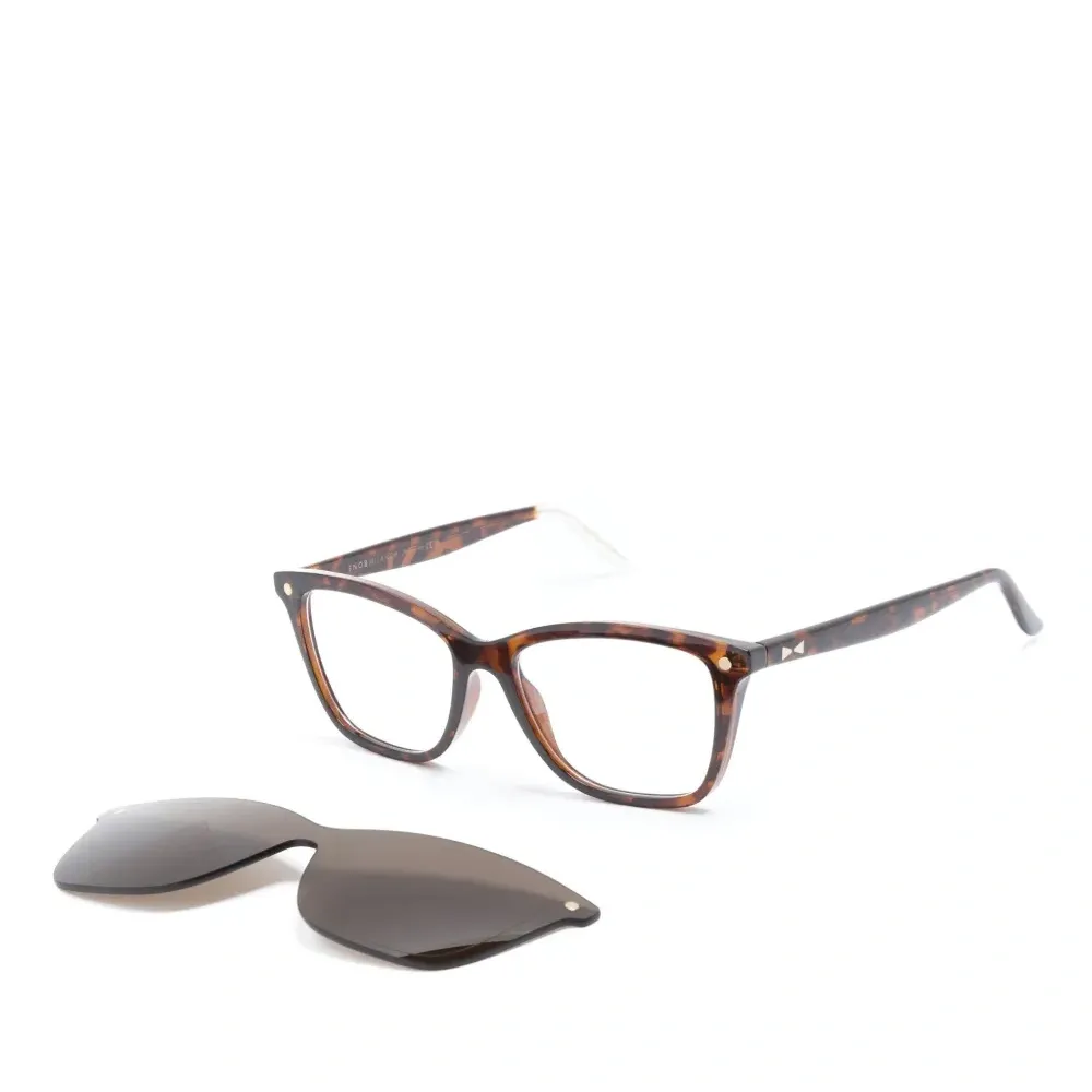 Очки-клипоны в оправе 'бабочка'