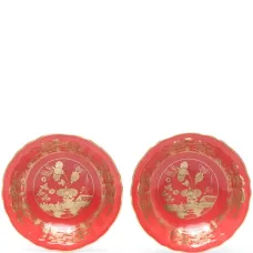 Набор Oriente Italiano Rubrum из двух тарелок Набор Oriente Italiano Rubrum из двух тарелок