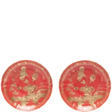 Набор Oriente Italiano Rubrum из двух тарелок Набор Oriente Italiano Rubrum из двух тарелок