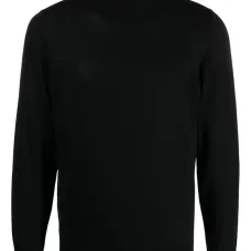 Шерстяной джемпер с высоким воротником