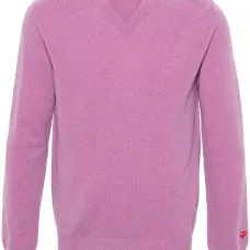 Шерстяной джемпер с логотипом