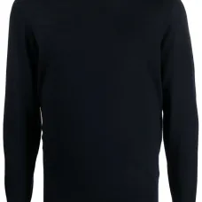 Шерстяной джемпер с круглым вырезом