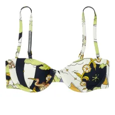 Топ бикини с графичным принтом