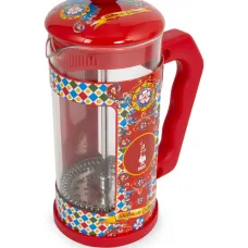 Френч-пресс с принтом Carreto из коллаборации с Bialetti