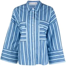 Полосатая рубашка из органического хлопка