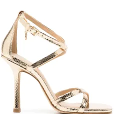Босоножки Celia 100 с эффектом металлик Босоножки Celia 100 с эффектом металлик
