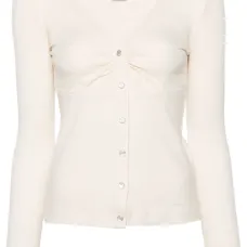 Топ в рубчик с вырезами Топ в рубчик с вырезами