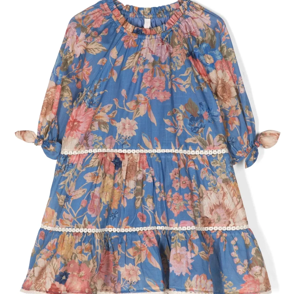 Платье мини August с цветочным принтом