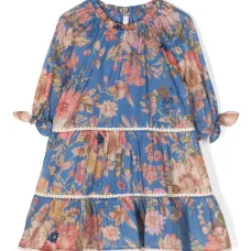 Платье мини August с цветочным принтом