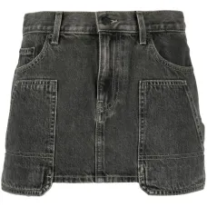 Джинсовая юбка мини