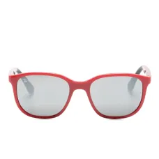 Солнцезащитные очки в квадратной оправе с логотипом