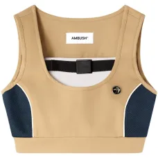 Укороченный топ с сетчатыми вставками