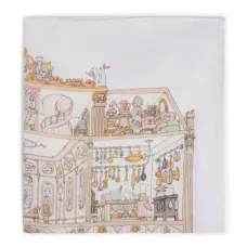 Одеяло из органического хлопка с принтом Одеяло из органического хлопка с принтом