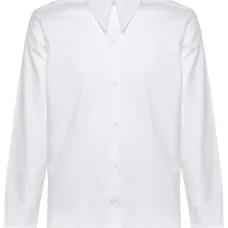 Рубашка с заостренным воротником