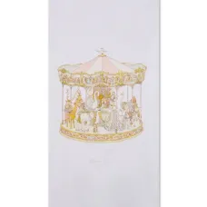 Кокон из органического хлопка с принтом