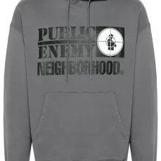 Худи с графичным принтом из коллаборации с Public Enemy