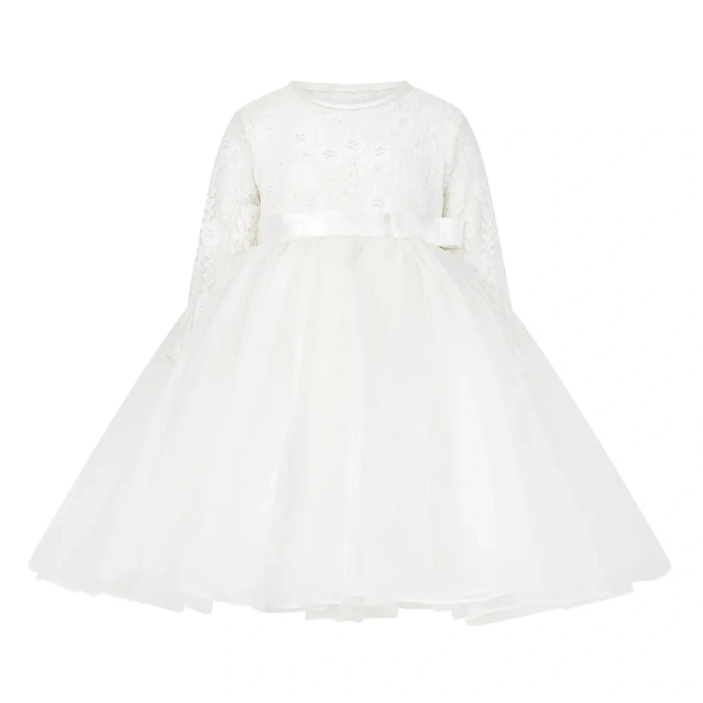 Платье с цветочным кружевом