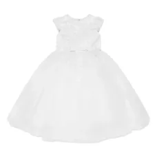 Платье с цветочной вышивкой