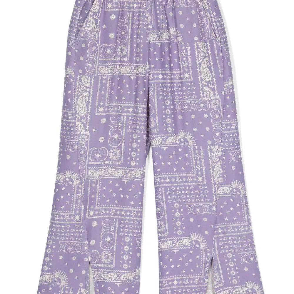 Брюки Astro Paisley с разрезами