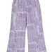 Брюки Astro Paisley с разрезами