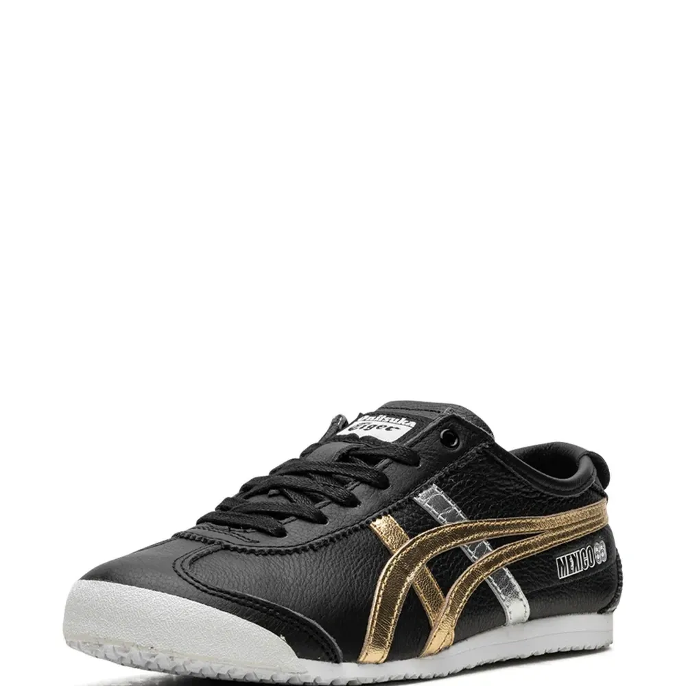 Кроссовки Mexico 66 Black Gold Silver