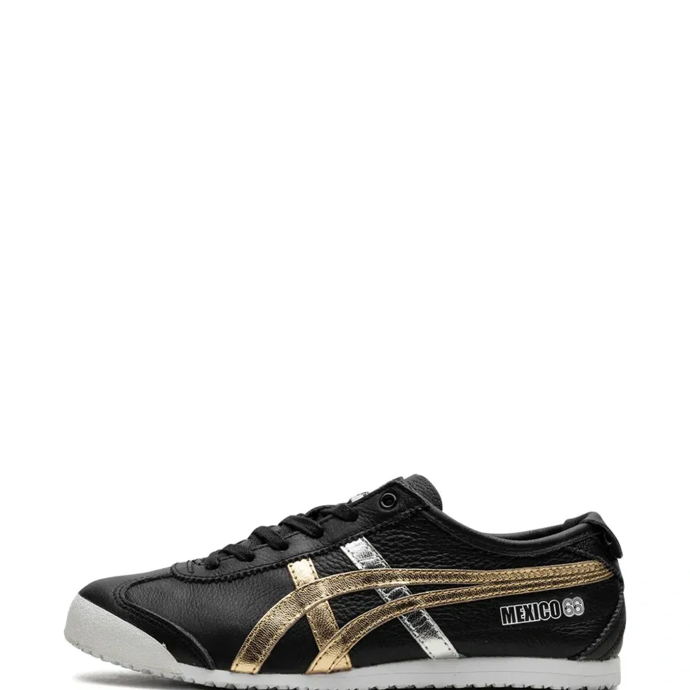 Кроссовки Mexico 66 Black Gold Silver