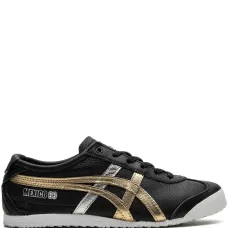 Кроссовки Mexico 66 Black Gold Silver