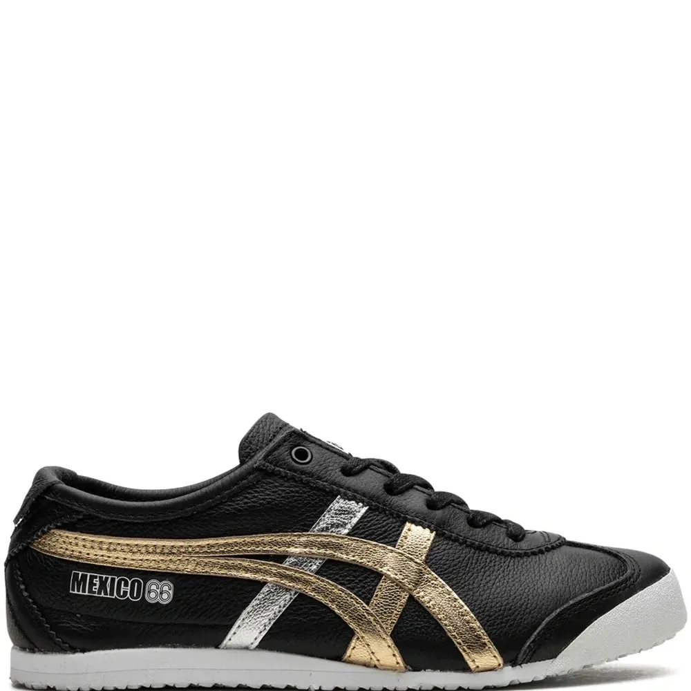 Кроссовки Mexico 66 Black Gold Silver