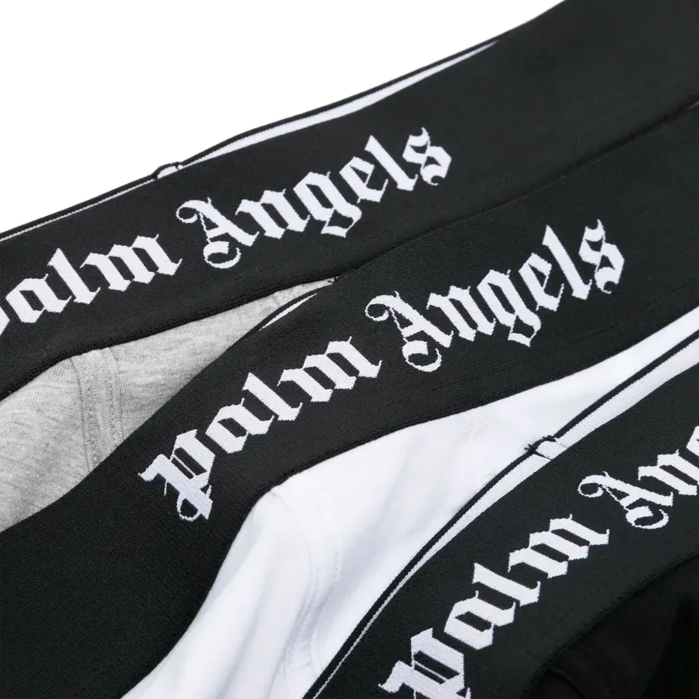 Комплект из трех боксеров с логотипом Комплект из трех боксеров с логотипом