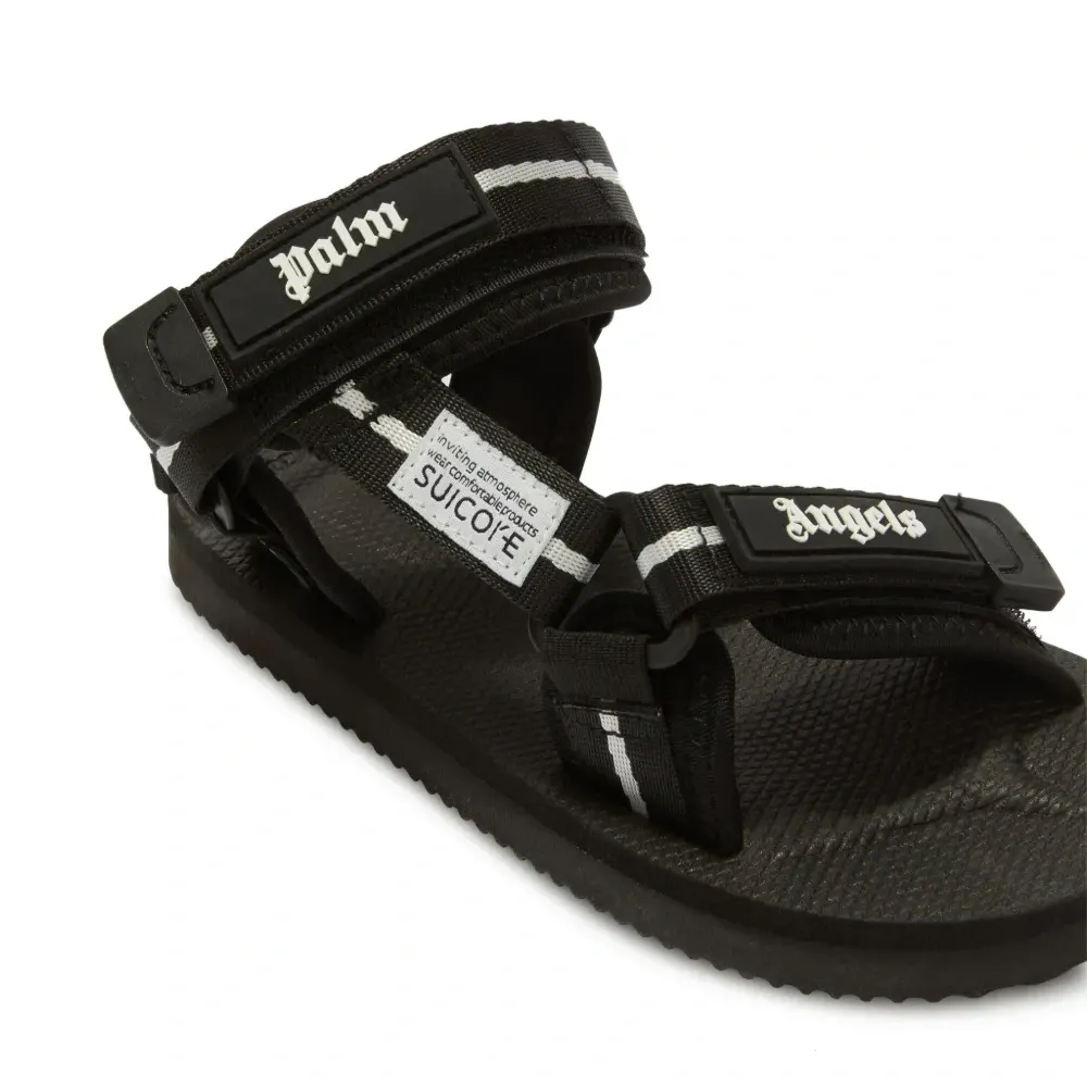 Сандалии с логотипом из коллаборации с Suicok Сандалии с логотипом из коллаборации с Suicok