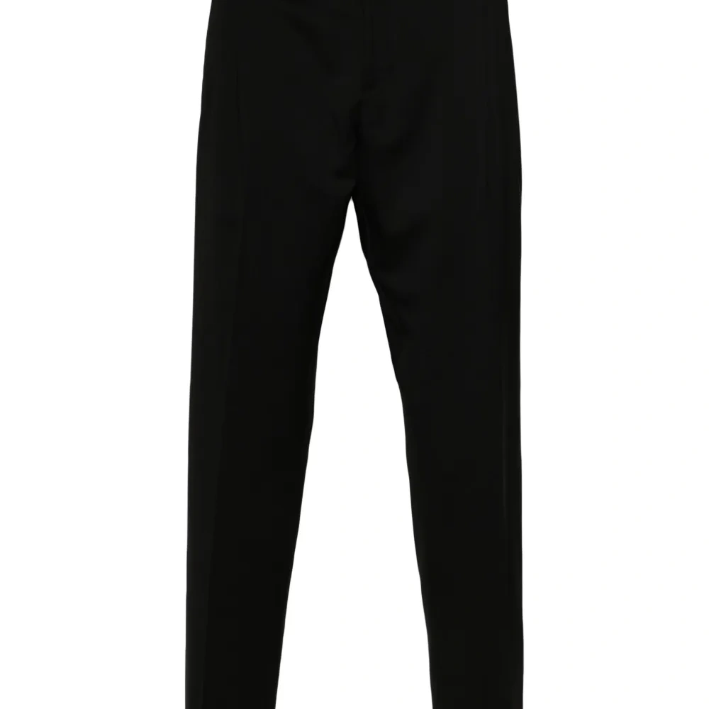 Прямые брюки из смесовой шерсти