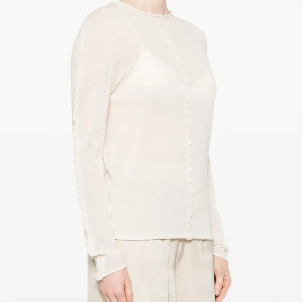 Кашемировый джемпер со швами