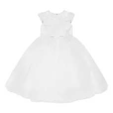 Платье с цветочной вышивкой