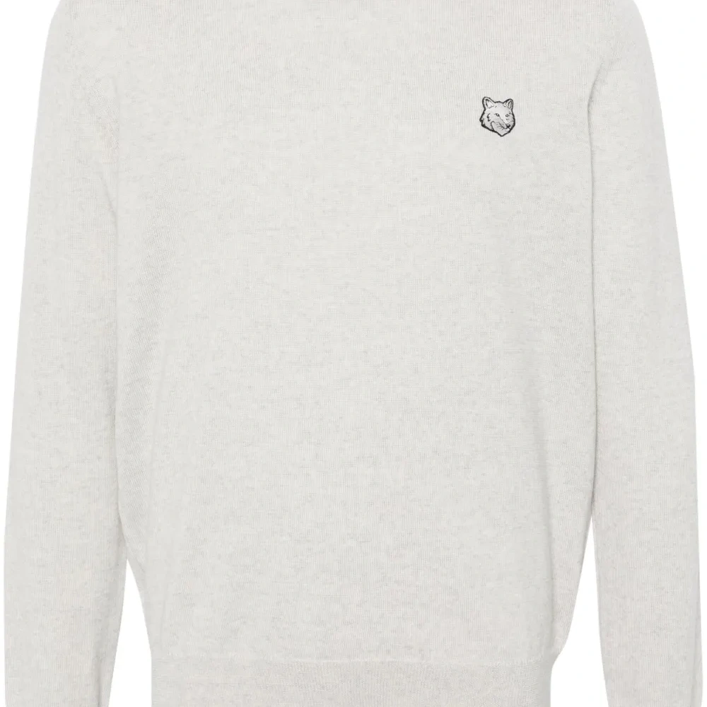 Джемпер с нашивкой-логотипом