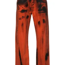 Джинсы District Dyed широкого кроя