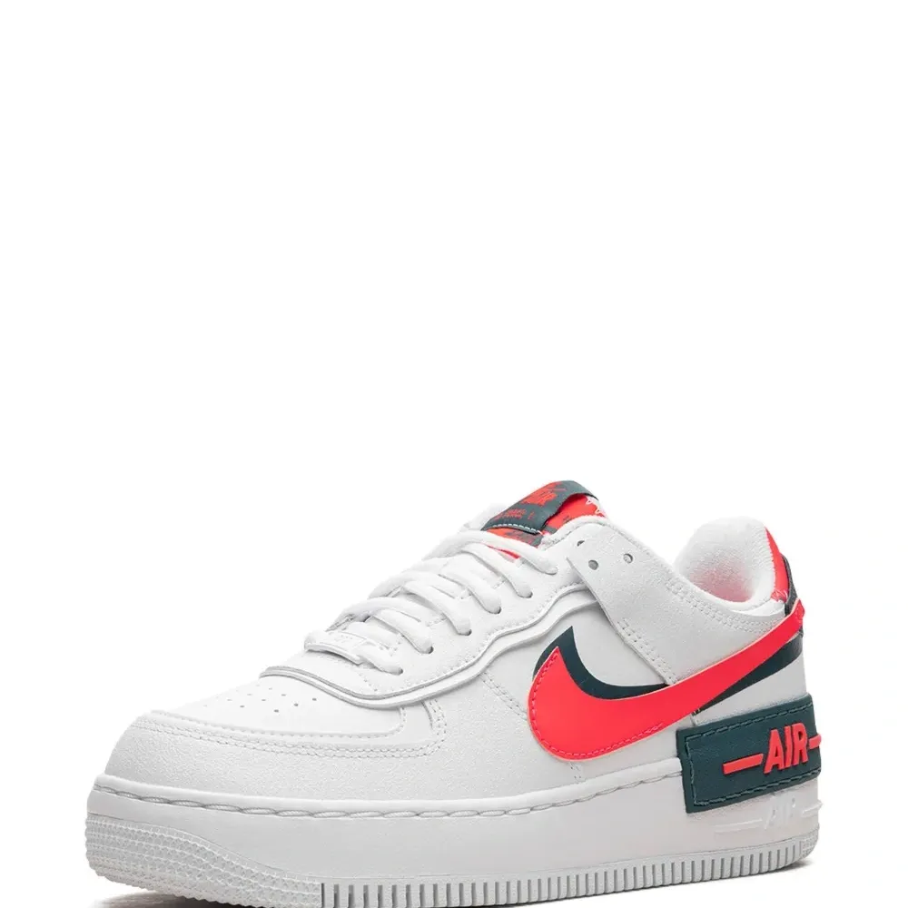 Кроссовки Air Force 1 Shadow White/Solar Red
