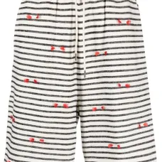 Шорты Fringy в полоску