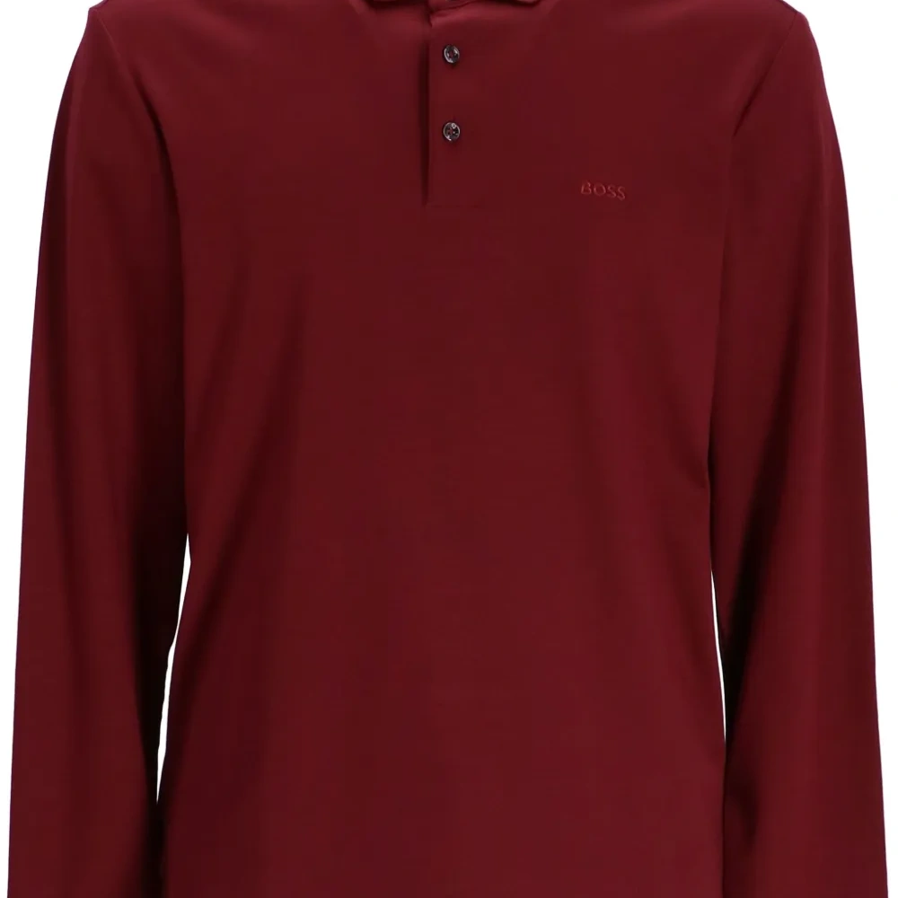 Рубашка поло с вышитым логотипом