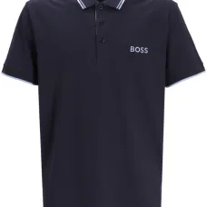 Logo-embroidered polo shirt