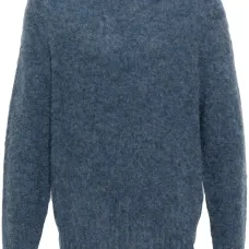 Меланжевый джемпер Shaggy из шерсти