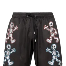 Плавки-шорты с принтом