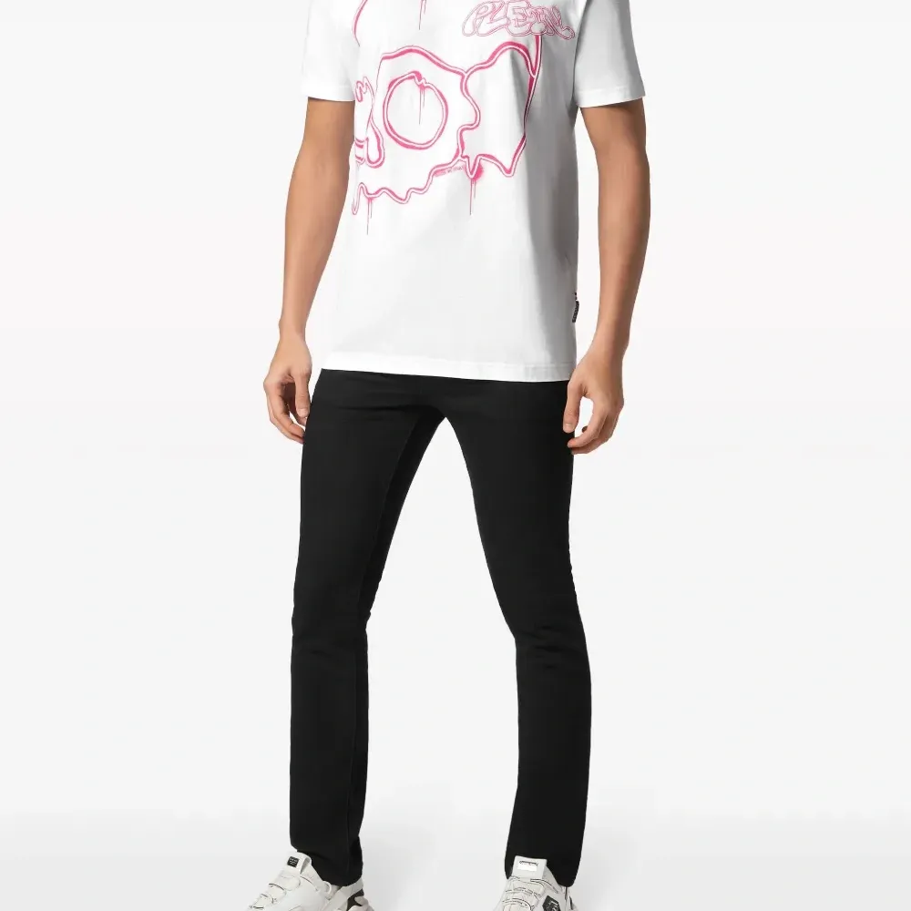 Футболка с принтом Dripping Skull