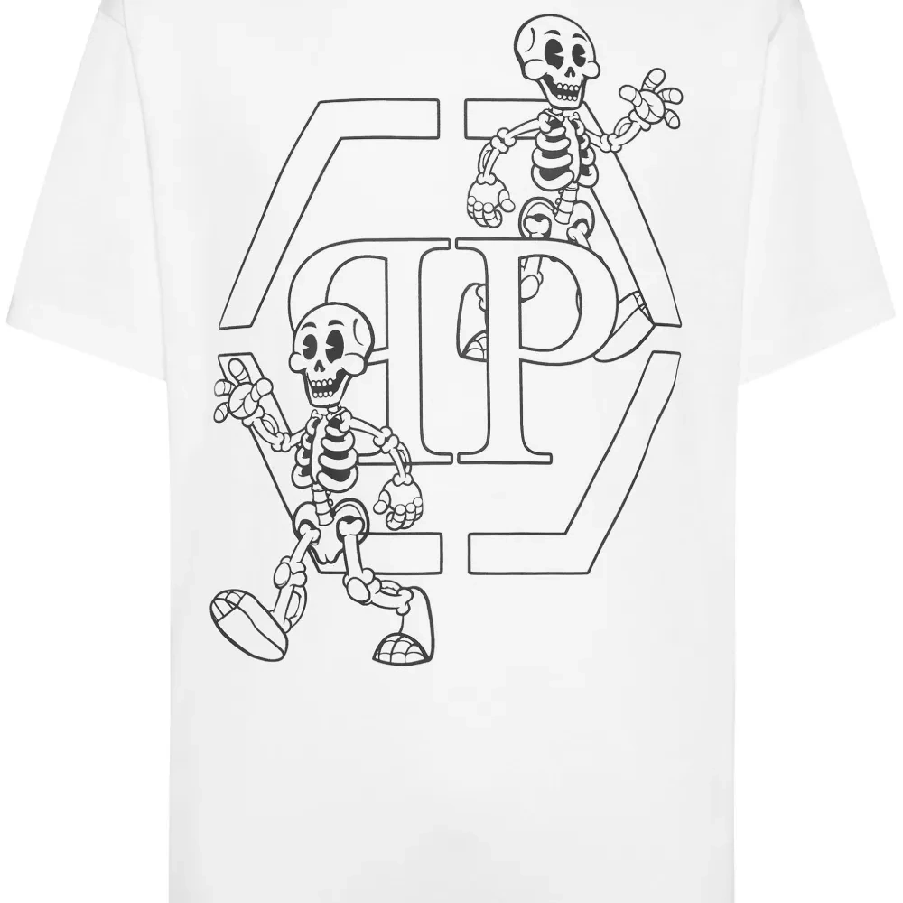 Футболка с принтом Skeleton